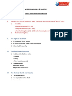 MYP3 GH U2 Notes No Al-Andalus