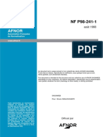 NF P 98-241-1 Gamma Enrobe