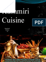 Kashmiri Cuisne'