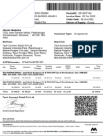 Bill To / Ship To:: Qty Gross Amount Discount Other Charges Taxable Amount CGST SGST/ Ugst Igst Cess Total Amount