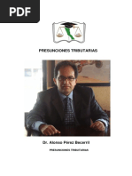 Presunciones Tributarias-Alfonso Perez Becerril