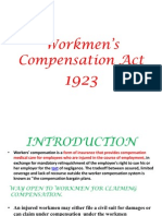 Workmen's Compensation Act