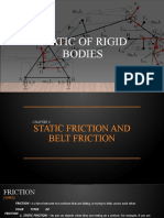 6.0 Static Friction and Belt Friction