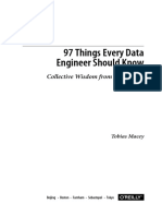 97 Things Every Data-Engineer Should Know Collective Wisdom From The Experts