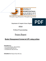 PYTHON FIINAL REPORT Sreekanth