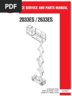 2033ES / 2633ES: Ce Service and Parts Manual