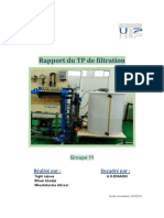 Compte Redu de TP FILTRATION