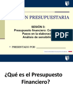 3 Clase 3 Presupuesto Financiero Gestión Presupuestaria