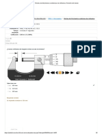 Práctica de Micrómetros Centésimas de Milímetros - Revisión Del Intento
