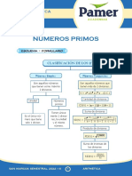 ARITMÉTICA Sem 12 Números Primos