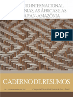 Colóquio Caderno de Resumos 2017