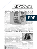 The Advocate - June Issue - Senior Supplement - Section 1 - 8 Pages