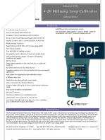 4-20 Milliamp Loop Calibrator: Model 530