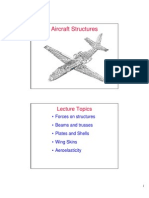 Aircraft Structures: Lecture Topics