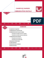 Cahier de Charges Communication Digitale