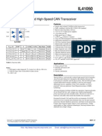 Isolated High-Speed CAN Transceiver: Functional Diagram Features