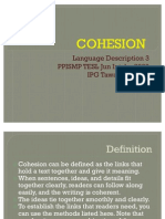 Cohesion