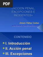 ACCION PENAL + EXCEPCIONES E INCIDENTES para Imprimir