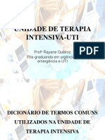 Aula 3 - Unidade de Terapia Intensiva-Uti