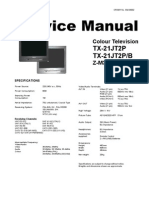 TX-21JT2P TX-21JT2P/B: Colour Television