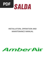 INSTALLATION, OPERATION AND Salda