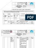 Risk Assessment - Installation of Safety Zone Wolf Area