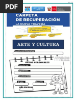 Carpeta de Recuperación de Arte y Cultura 3° - 4° Walter