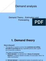 Part 2, Demand Analysis