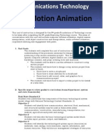 ST P Motion Animation: 1. Unit Goals