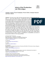 Life Cycle Analysis of The Production of Biodiesel From Microalgae