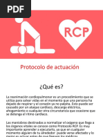 RCP, Protocolo de Actuación