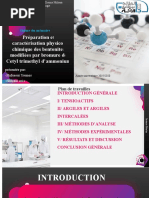 Préparation Et Caractérisation Physico-Chimique Des Bentonites Modifiées Par