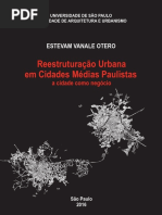 Reestruturação Urbana em Cidades Médias Paulistas: Estevam Vanale Otero