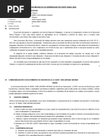 Plan de Mejora Del Sexto Grado 2022