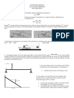 Parcial de Cinematica y Dinamica