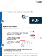 Tutorial Insertar Enlaces Web Moodle