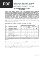 CPRI Recruitment 2022 Notification