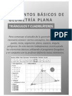 Lección Elementos Básicos de La Geometría Plana