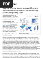 EINPresswire 600341076 Steering Knuckle Market Increased Demand and Innovations in The Automotive Industry Exclusive Report by MMR