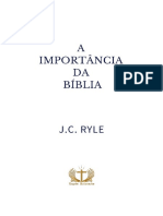 A Importancia Da Biblia