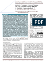 Genetic Variability in Proximate, Mineral, Vitamin, Carotene and Anti Nutrients Content of Fluted Pumpkin Telfairia Occidentalis Hook F