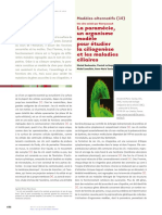 La Paramecie Un Organisme Modele Pour Etudier La C