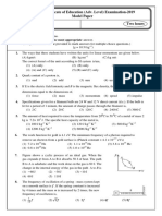 Practice Test 98 - Model 2019