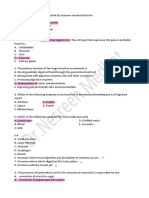 Digestive + Respiratory HW