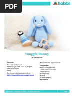 Snuggle Bunny Crochet