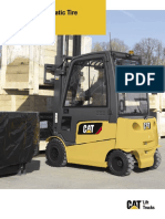 Electric Pneumatic Tire Lift Trucks: Capacity: 5,000-10,000 LB