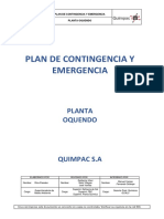 MA-PE-05 Plan de Contingencia y Emergencia Planta Oquendo