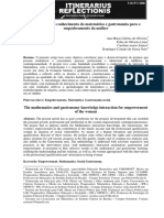 89083, A Interação Do Conhecimento Da Matemática e Gastronomia para o Empoderamento Da Mulher