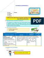 D5 A2 SESION Reflexionamos Sobre Cómo La Inclusión Contribuye A Que Todas y Todos Nos Desarrollemos Plenamente