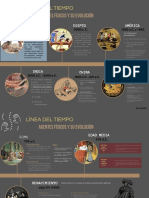 Gráfico de Línea de Tiempo Timeline Multicolor